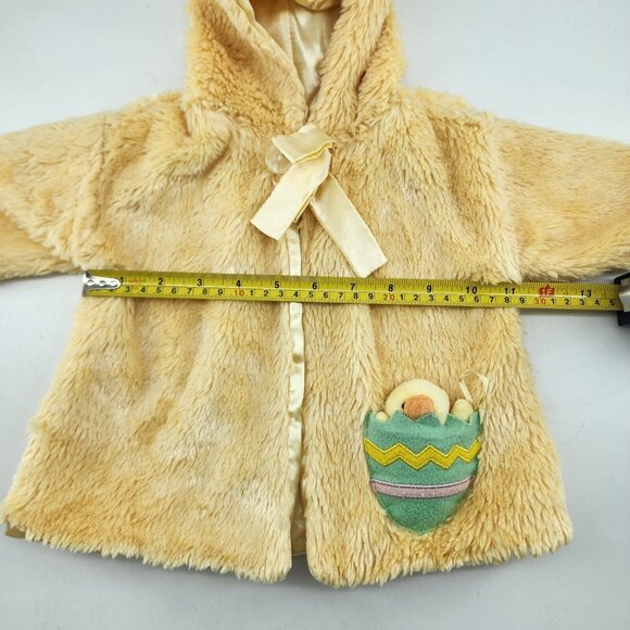 Gund Baby Quakzie Duck Costume Yellow Sherpa Plush With Rattle 3-12 Months - Picture 10 of 11
